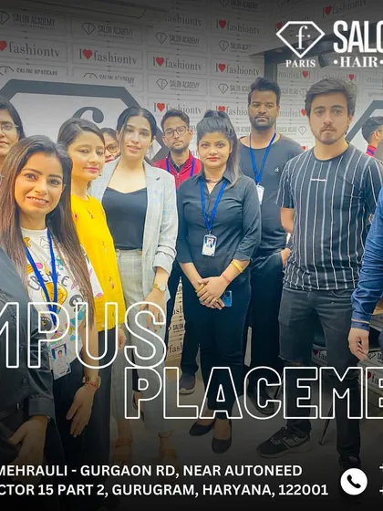 Your career is our priority. We provide dedicated campus placement support to connect our graduates with leading salons, ensuring you step directly into a professional role after completing your course.