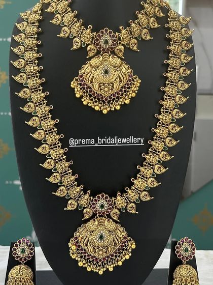 Prema - Bridal Jewellery Rental My Complete Collection: Temple & Antique Sets photo 17