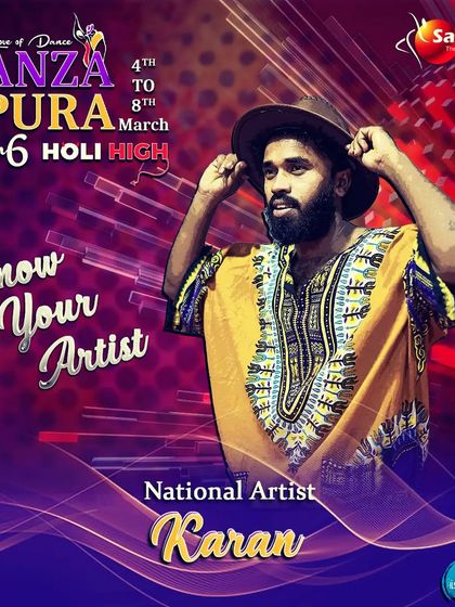 Introducing one of our national artists, Karan, for the Danza Pura festival. We highlight instructors with specialized skills, like Karan's high-energy Afro and Kizomba classes, to offer a wide range of styles.