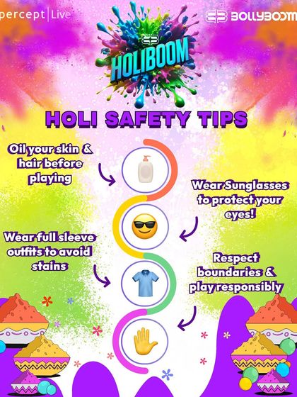 Your safety is our priority. We provide clear safety guidelines for a responsible and enjoyable Holi celebration, covering everything from skin care to respecting boundaries.