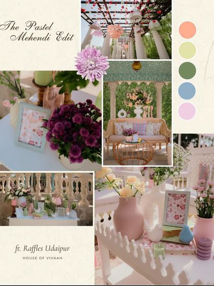 Vibrant Haldi & Mehendi Celebrations photo 11