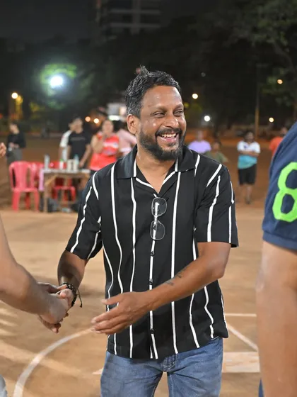 A huge shoutout to our in-house referees. Sandesh Sir keeps the game honest and the spirit high.