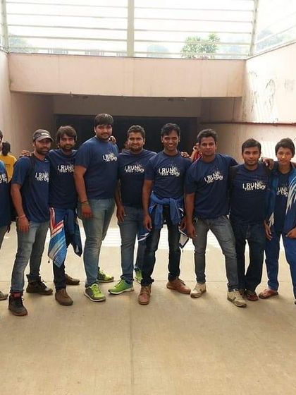 A casual group photo with my senior students. The bond we share goes beyond training; we are a family.