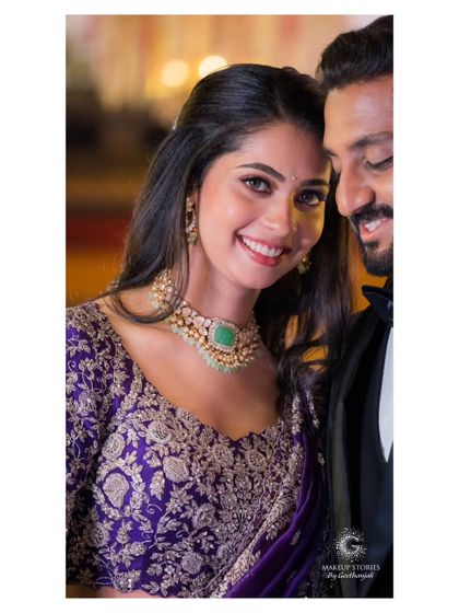 Geethanjali Venkatesh - Special Occasion Makeup Regal Reception & Sangeet Glam photo 128