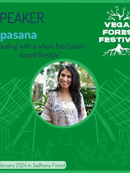 This is the official speaker announcement for my talk at the Vegan Forest Festival. It shares a bit of my personal story of healing from breast cancer through a plant-based diet and the topics I covered in my session.