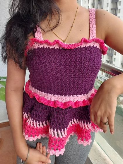 Custom Crochet Tops photo 14
