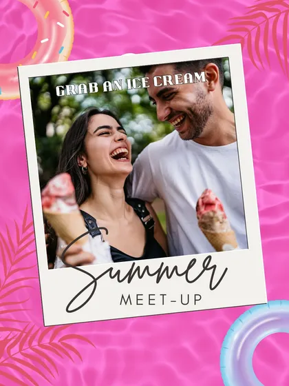 Cool down on a hot day with a sweet treat. An ice cream date is a simple, delightful, and classic way to make sweet summer memories.