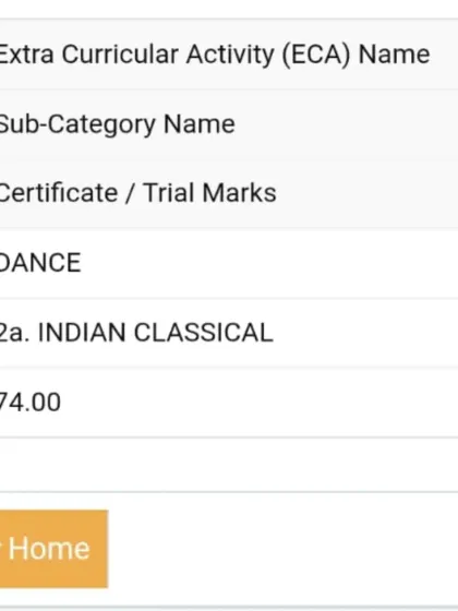 I believe dance opens doors you never imagined. This is proof that my student Shivi secured admission into her dream college, Hindu College, through the ECA quota with her Bharatanatyam skills. This shows how pursuing art with dedication can lead to incredible academic and life achievements.