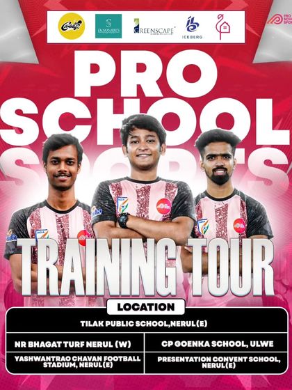 We're on a training tour! Our programs run at top grounds across Navi Mumbai, including Nerul, Ulwe, and Sanpada.
