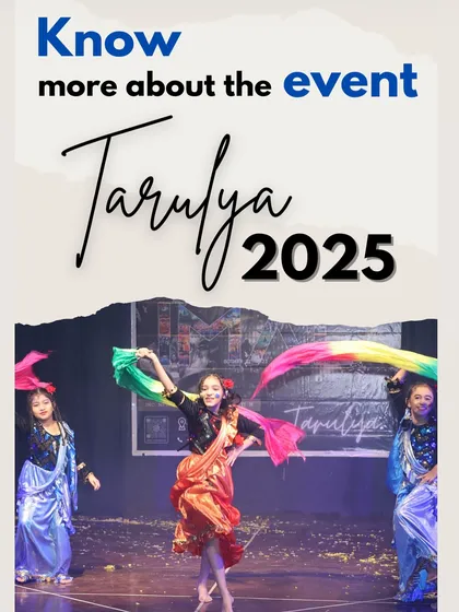 Get ready for our next big event, 'Tarulya 2025'. It's more than a show; it's a celebration of all the hard work and passion our students put in throughout the year.
