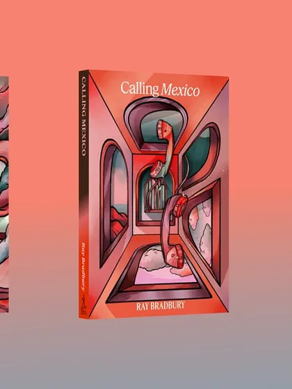 The static image showing all three Ray Bradbury book cover designs side-by-side.