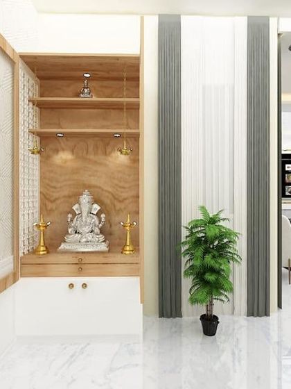 Global Furnovate - Interior Design & Turnkey Projects Elegant Bathrooms & Pooja Units photo 10