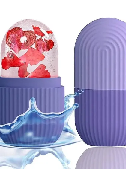 The Ice Roller is a great tool to enhance your skincare routine. It provides a cooling massage that helps reduce puffiness and gives a revitalizing, spa-like experience at home.