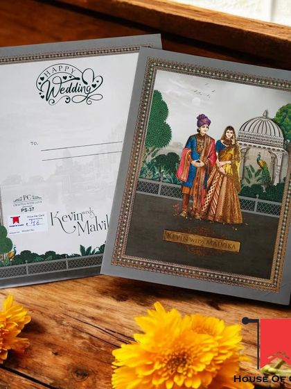 House Of Cards - Custom Wedding Invitations Royal & Traditional Designs photo 57