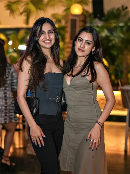 Stylish guests enjoying the Saturday night vibe at Pangeo.