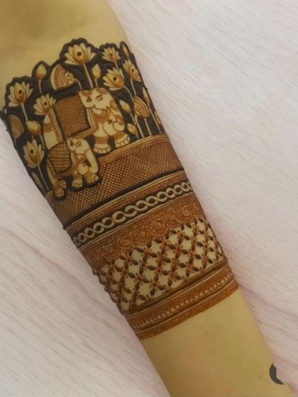 Umesh Kumar - Festival & Occasion Mehandi Intricate Rajasthani & Full Hand Designs photo 48