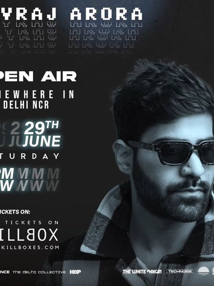 An open-air pool party somewhere in Delhi-NCR. These are the best kind of summer nights. Grab your spots and I'll see you by the pool.