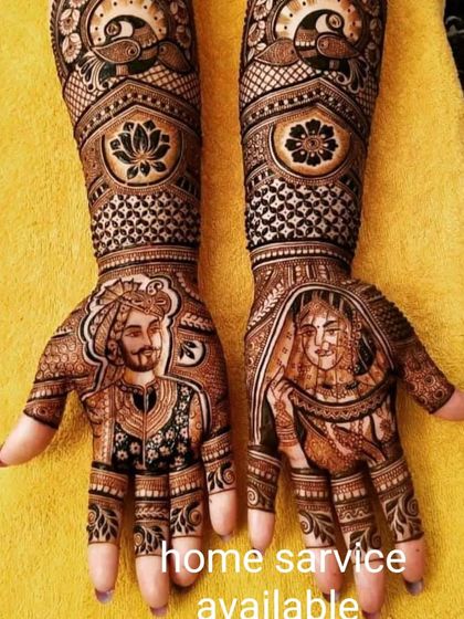 Vijay Singh - Bridal Mehndi Portrait & Storytelling Mehndi photo 33