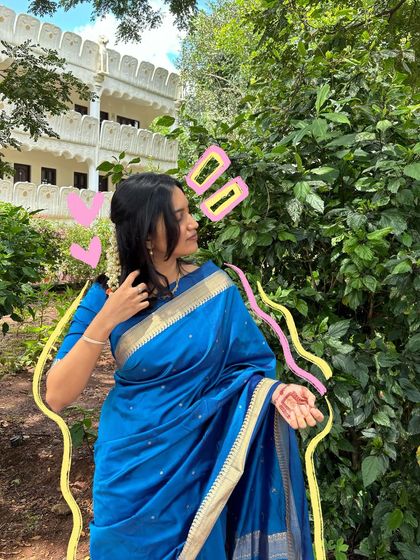 Vaishnavi Patel - Custom Photo & Video Art Saree Love & Festive Doodles photo 20
