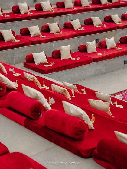 Sneha & Shahil - Wedding Decor and Production The Guest Journey: Entrances, Lounges & Dining photo 39