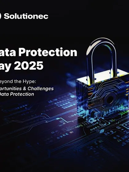On Data Protection Day, we emphasize our core belief that AI and data security must go hand in hand. This image, showing a digital lock on a circuit board, represents our commitment to navigating the challenges and opportunities of data protection to build a trustworthy digital future.