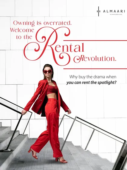 This is my whole philosophy. Owning is overrated when you can rent the spotlight. Welcome to the rental revolution, where you get all the style without the commitment.