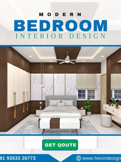Hexin Designers - Interior Design & Renovation (Residential & Commercial) Elegant Bedroom Designs photo 4