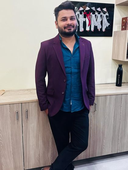 Dressed for a client meeting. Professionalism is key, but so is having a passion for what you do. I bring both to every consultation, whether it's for a startup or an established company.