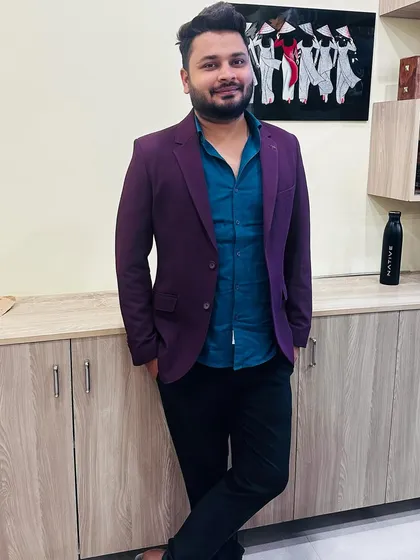 Dressed for a client meeting. Professionalism is key, but so is having a passion for what you do. I bring both to every consultation, whether it's for a startup or an established company.
