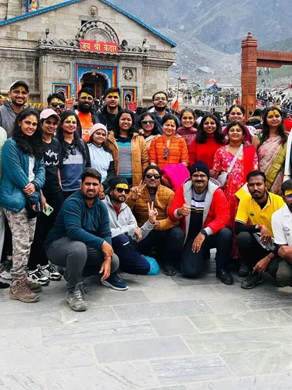Another happy group from our Kedarnath batch. The sense of accomplishment and spiritual fulfillment is evident on their faces.