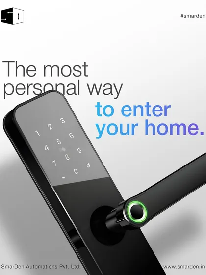 Keys get lost and codes can be shared, but your fingerprint is uniquely yours. I believe real security should be personal and effortless. This is how you enter your home with total confidence.