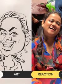 Live Caricature Entertainment for Events