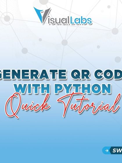 A quick tutorial on how to generate a QR code using Python. This is a simple yet practical project that demonstrates the power of Python's libraries.