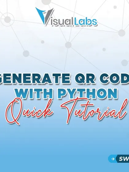 A quick tutorial on how to generate a QR code using Python. This is a simple yet practical project you can build in minutes.