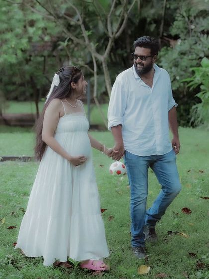 Rakshith Shetty - Maternity & Baby Shower Photography Outdoor Couple Maternity Shoots photo 11