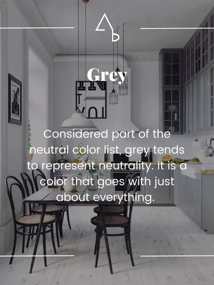 This post explains the role of grey as a neutral color that offers versatility and pairs well with almost any other color or material.