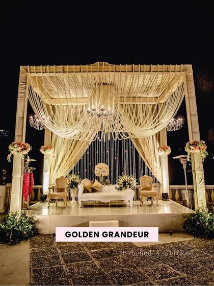 Elegant Reception & Sangeet Stages photo 31