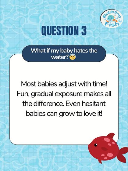 The Bubbling Fish - Swimming Lessons for Infants & Toddlers Parenting & Swim FAQs photo 4