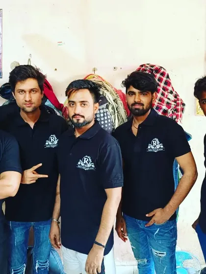 My professional team of artists, ready for a bridal booking. We work together to ensure you and your guests get beautiful mehndi without long waits.