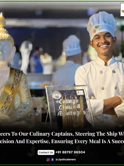 Cheers to our culinary captains. A happy member of my team stands proudly at his station, steering the ship with precision and ensuring every meal is a success.