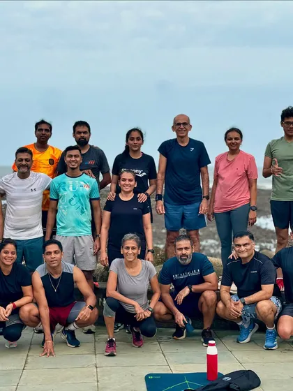 Stronger together, faster forever. A classic group shot of our running squad, united and ready for any challenge.