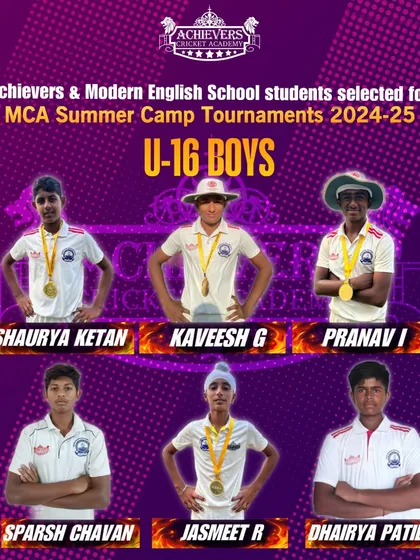A collage of our U-16 boys selected for the MCA Summer Camp Tournaments.