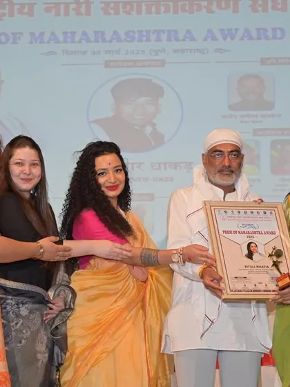 I was deeply humbled and filled with gratitude to receive the Pride of Maharashtra award. This recognition is not just for me, but for every student and client who has trusted me on their spiritual journey. It reinforces my commitment to sharing these ancient arts with authenticity and care.