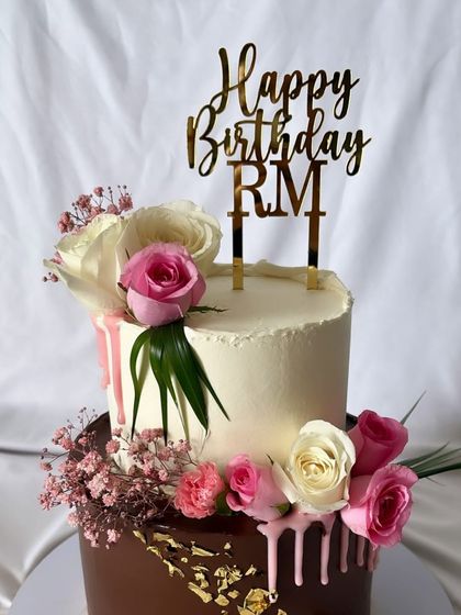 The Party Glitter - Custom Cake & Party Decorations Sleek Acrylic & Wooden Toppers photo 3