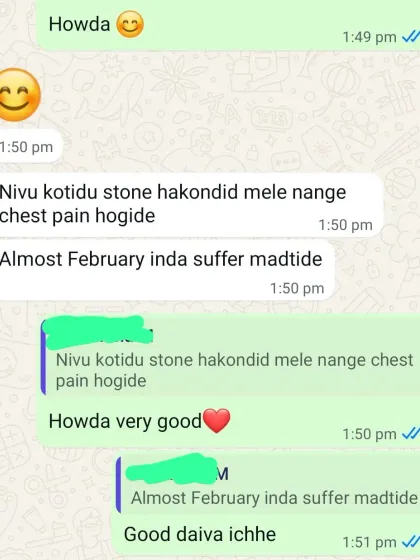 The right astrological remedy can have a direct impact on your health. This client had been suffering from chest pain for months, and after wearing the specific stone I recommended based on their horoscope, the pain disappeared completely.