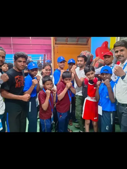 Another group shot with the team, ready for action. We prepare our young athletes mentally and physically for the pressures of competition.