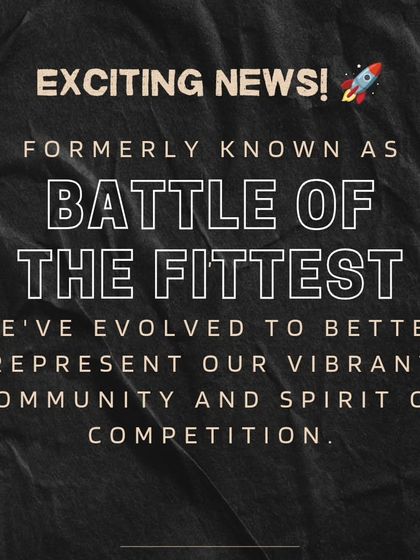 Announcing our evolution from "Battle of the Fittest" to "The Bengaluru Throwdown" to better represent our vibrant community.