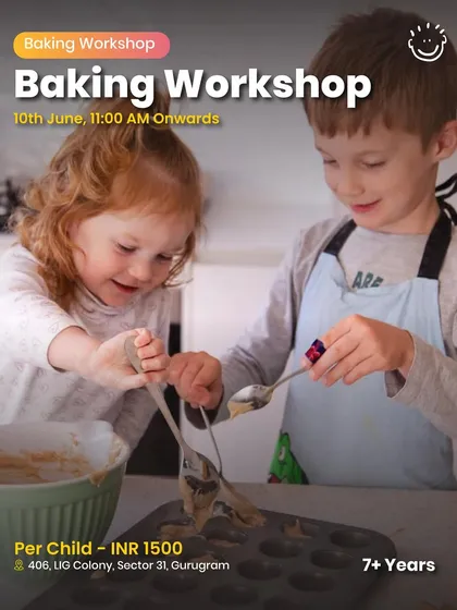 Another baking workshop for kids aged 7 and up. These sessions are great for building confidence in the kitchen and learning a valuable life skill.