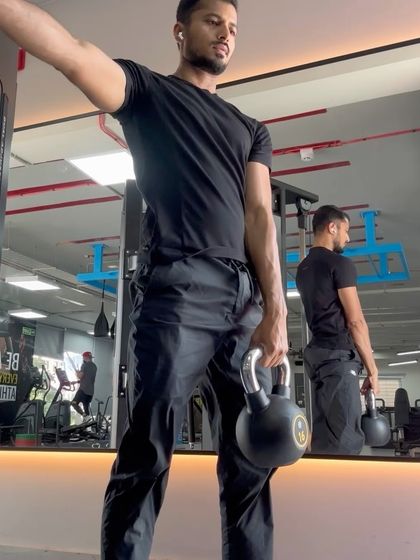 Here is a complete full-body workout using just a single kettlebell. This sequence includes swings, squats, lunges, and presses, demonstrating how versatile one piece of equipment can be for building strength and endurance.