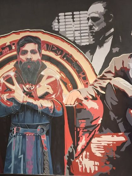 Shagufta - Mural and Wall Art Painting Art for Ambitious Workspaces photo 49